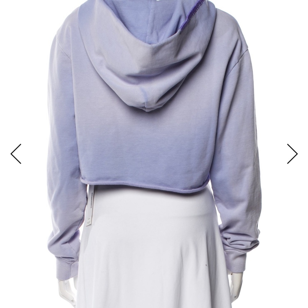 NWOT Madhappy Lavender Cropped Hoodie - Picture 6 of 6